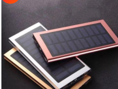 跨境4000MAH太阳能充电宝 太阳能移动电源 超簿铝合金 外壳 套料图2