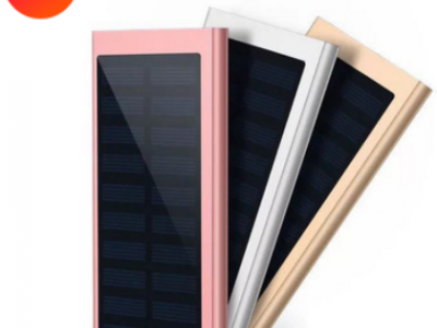 跨境4000MAH太阳能充电宝 太阳能移动电源 超簿铝合金 外壳 套料图3