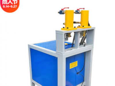 不锈钢楼梯扶手护栏液压圆管冲孔机 方管冲弧机厂家供应图3