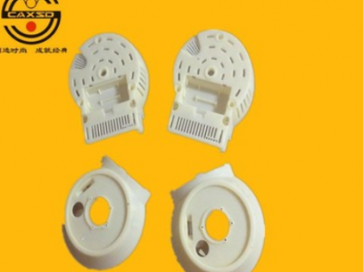 工业产品树脂材料3D打印SLA快速成型打样CNC手板模型上色喷油加工图2