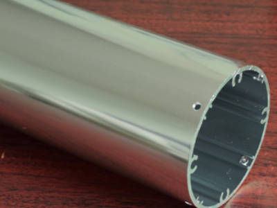 铝合金6063大口径铝圆管阳极氧化加工 天花异形铝圆管型材定做图2