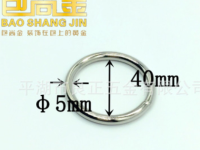 供应箱包五金配件 铁线圈 铁圆圈