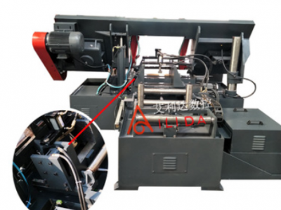 厂家直销 数控锯床全自动送料卧式金属带锯床4232铝材金属切割机图2