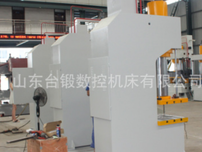 厂家定制100吨圆钢校直机 小型单臂液压校直机200吨单柱油压机图3