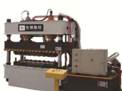 厂家促销315T四柱双缸彩石金属瓦压制成型油压机315T四柱液压机图3