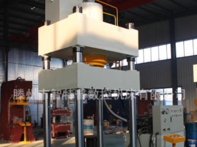 400吨三梁四柱液压机电动车摩托车头盔专用液压机图2