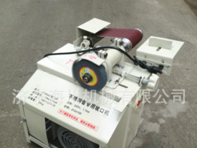 不锈钢管坡口机 楼梯扶手电动磨口机 小型电动砂带磨口机图3