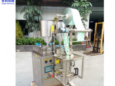 自动定量食品包装机 调味料小袋打包机 双下料凝胶装袋机图3