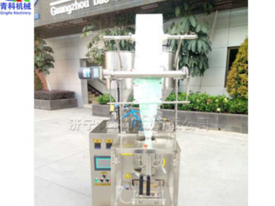 自动定量食品包装机 调味料小袋打包机 双下料凝胶装袋机图2