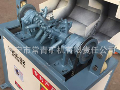 长期供应钢筋除锈机 螺纹钢筋抛光机 物理除锈