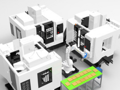 柔性自动化制造单元工业机器人立卧式加工中心数控机床数控铣床图3