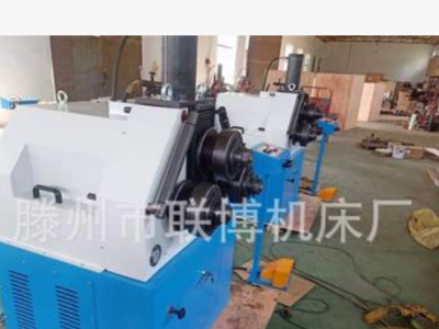 厂家批发出口款电动液压型材卷圆机金属成形机HRBM65液压卷管机图2