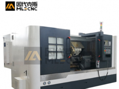 45°斜床身数控车线轨数控车TC4558动力刀塔数控车铣复合图3