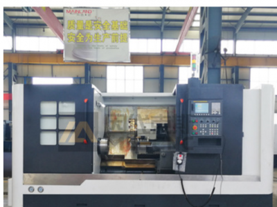 45°斜床身数控车线轨数控车TC4558动力刀塔数控车铣复合图2