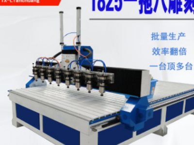 天翔1325木工多头雕刻机木工广告数控浮雕镂空1825cnc数控雕刻机