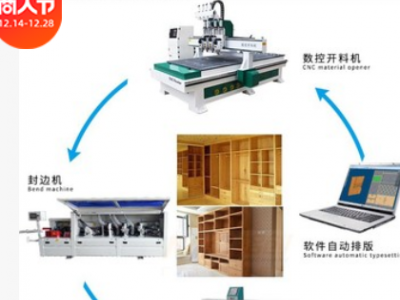 三四工序开料机全自动数控多木工加工板材1325大型板式家具雕刻机图2