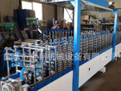 在线调试 刮胶门套线护墙板包覆机 线条冷胶包覆机 胶箱免清理型图3