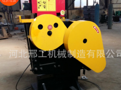 多功能角铁槽钢切断机邢工小型联合金属型材裁断机钢材工地冲剪机图3
