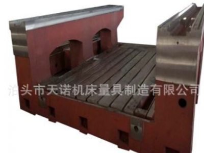 铸造加工消失模树脂砂机床铸件工作台 铸钢件 大型灰铁机床铸件图3