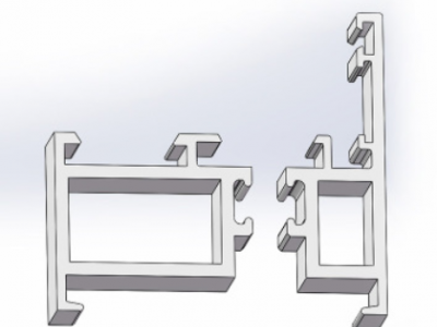 QC-50K隔热浇注系列推拉门建筑铝型材 铝合金推拉门节能材料加工图2