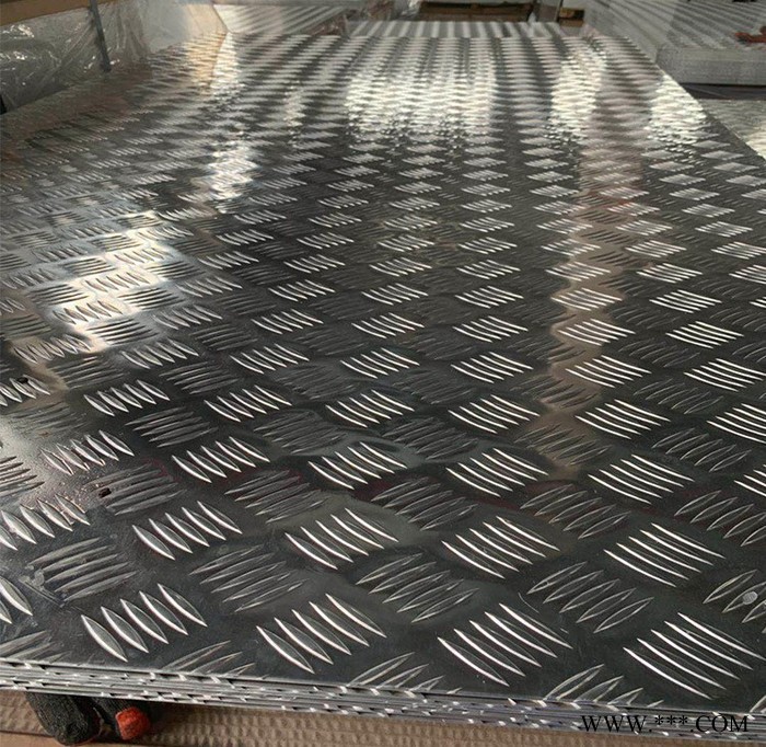 朝衡金属花纹铝板 1060花纹铝板 5052花纹合金铝板 防滑铝板 压花铝板 五条筋铝板 扁豆花纹铝板图7