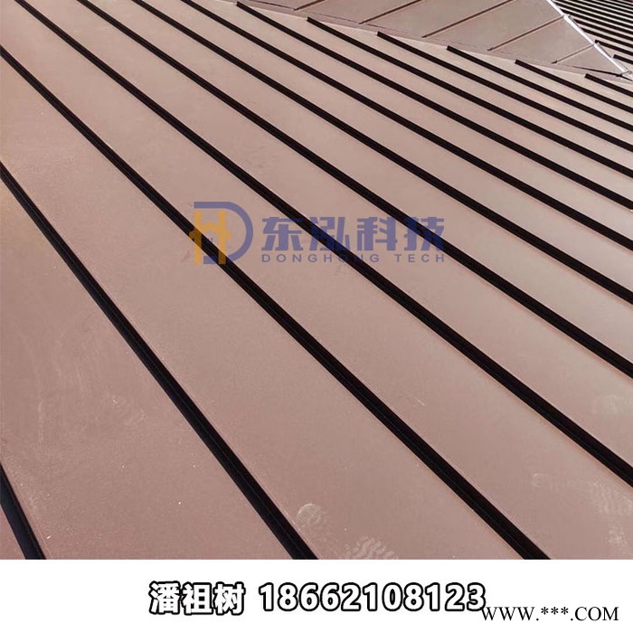 苏州东泓32-430型直立锁边屋面板厂家供应 石家庄   保定  唐山   铝镁锰屋面合金板  铝板彩铝铝合金板 墙面板图5