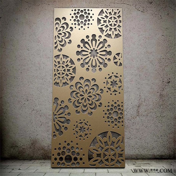 铝合金板 烧焊接铝窗花 激光雕刻铝单板 雕花铝板图7