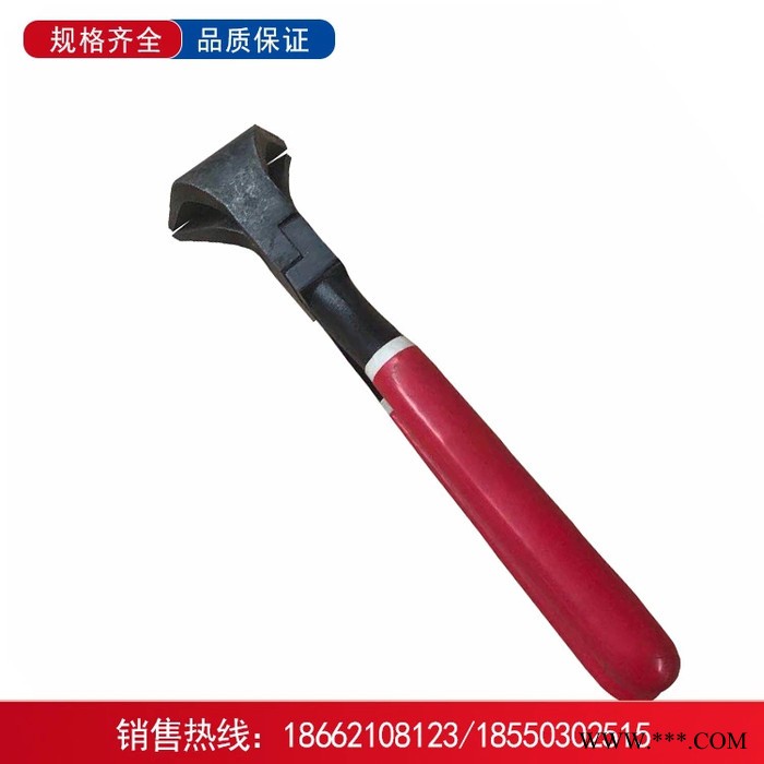45度弯弧扁嘴钳鸭嘴钳 铝镁锰板钛锌板屋面施工工具 铝合金板安装工具图2