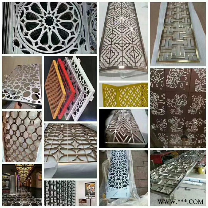 铝乐 雕花铝板 雕花铝板厂家 铝板雕花效果图 雕花铝板图案图2