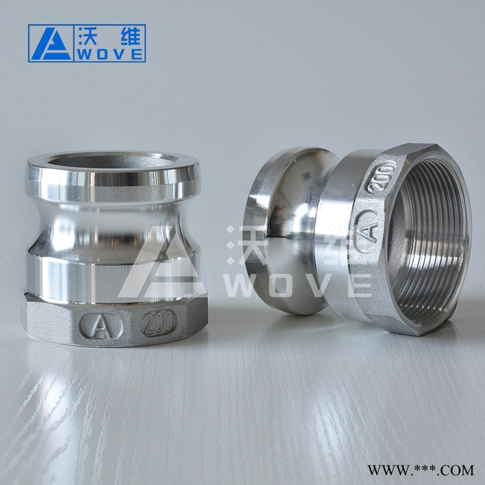 A型铝合金板把式快插接头 C式快换接头 大口径低压快速接头图1