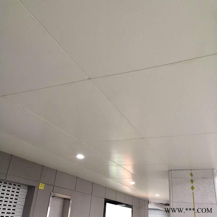 粤艺佰1.5厚吊顶铝单板，写字楼过道吊顶铝合金板，会议室吊顶穿孔吸音铝天花图6