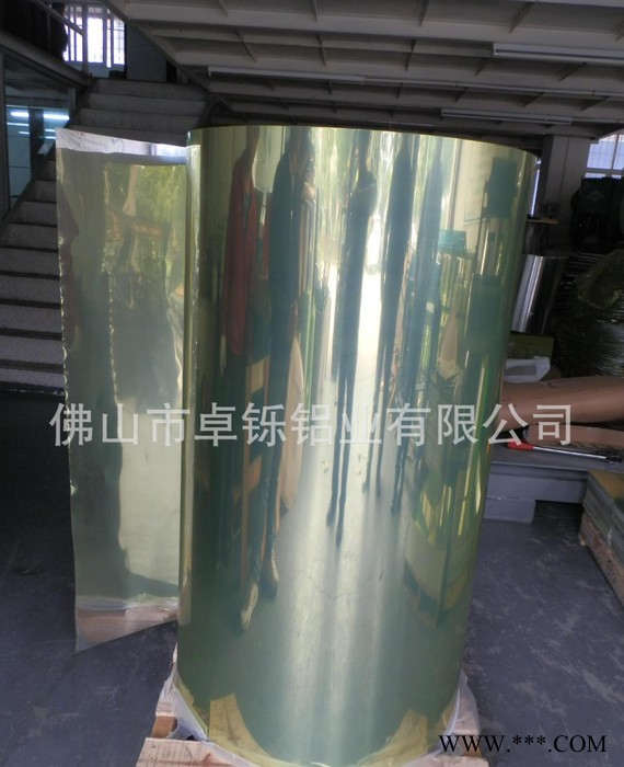 佛山铝合金型材 花纹铝板 五条型花纹铝板 抛光彩色镜面铝板图2