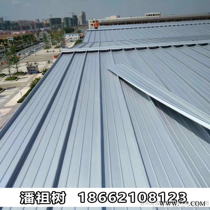 厂家供应直销65-430型铝镁锰板铝 彩铝 铝合金板 直立锁边铝镁锰板 不锈钢合金板图4