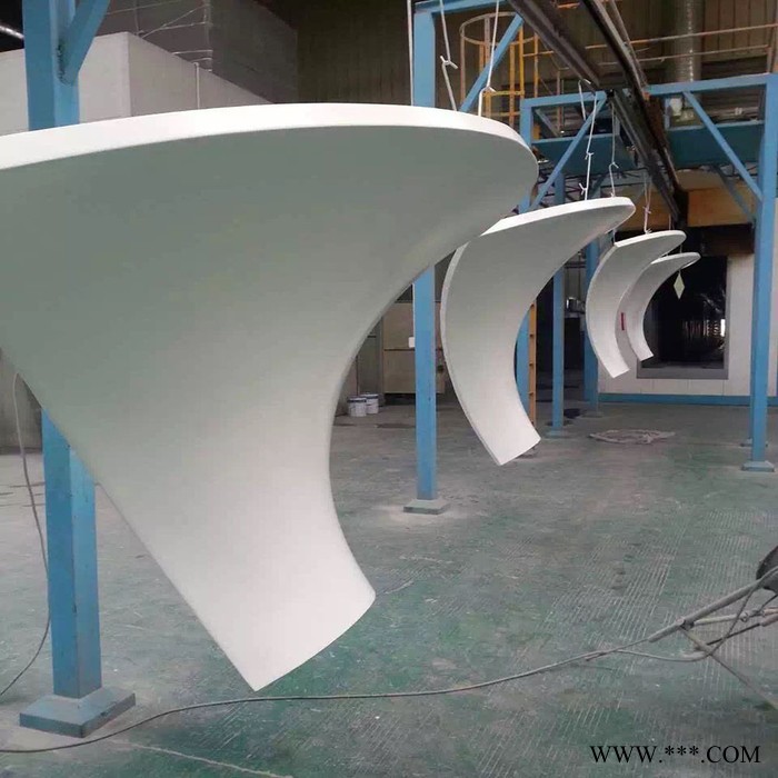 3mm厚曲面铝板 柱子柱头曲面铝板造型 包柱子树冠形曲面铝板厂家图2