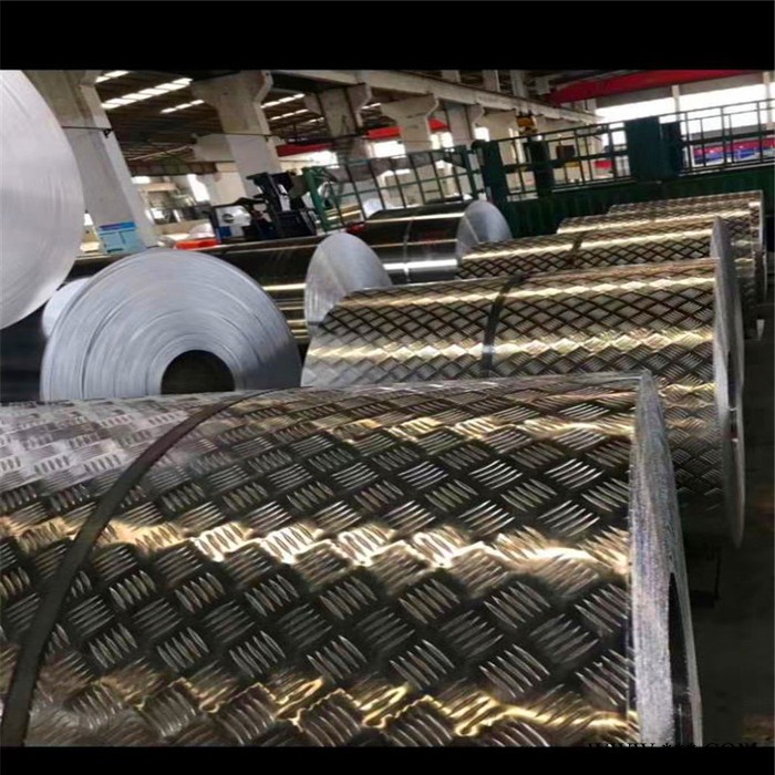 花纹铝板 上海弘拂 现货供应 5052花纹铝板 5754花纹铝板 1060花纹铝板 五条筋花纹铝板图5