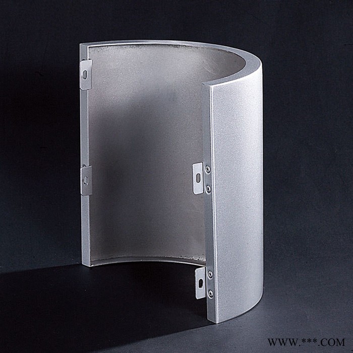 冲孔包柱铝单板 2.5mm环保烤漆地铁站圆柱铝板穿孔透光铝合金板图6