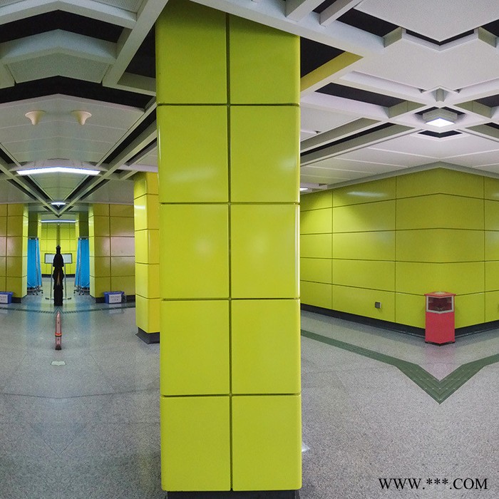 冲孔包柱铝单板 2.5mm环保烤漆地铁站圆柱铝板穿孔透光铝合金板图8