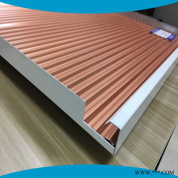 粤艺佰微孔铝瓦楞板 600*1200微孔吸音瓦楞铝板吊顶图3