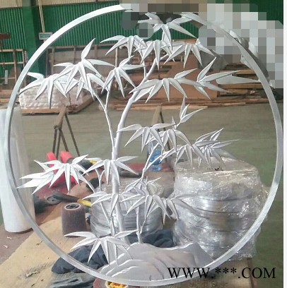 铝板雕刻镂空兰花屏风 专业铝板雕刻花纹厂家 彩色铝板花纹加工厂家图4
