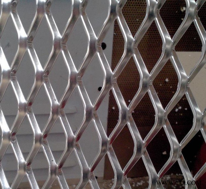 广东铝板网 菱形铝板拉伸网 彩色铝板网物美价廉可定做图2