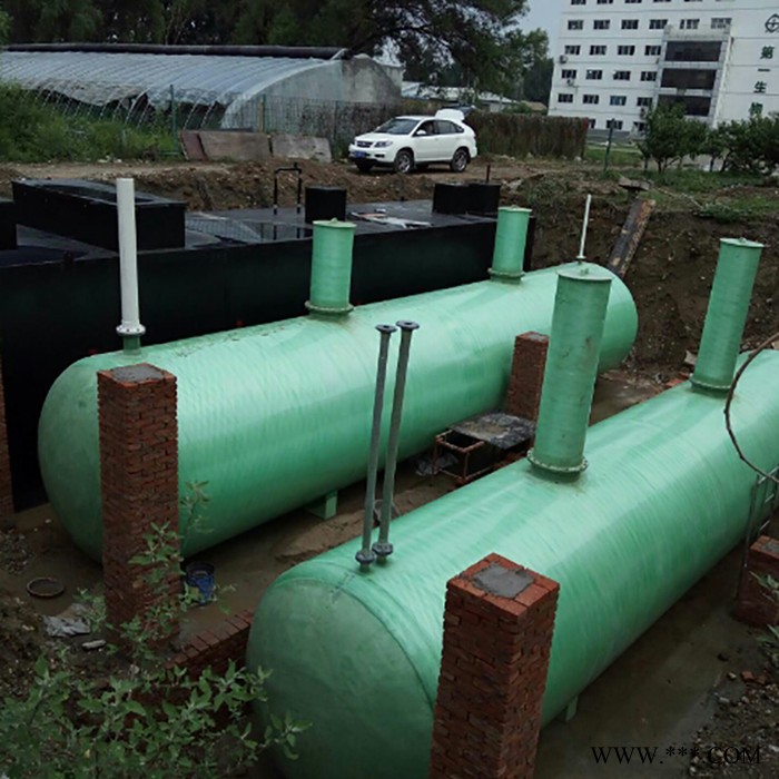 跑蓝PL  瓦楞板集装箱式污水处理设备 保温瓦楞板一体化废水处理设备图5