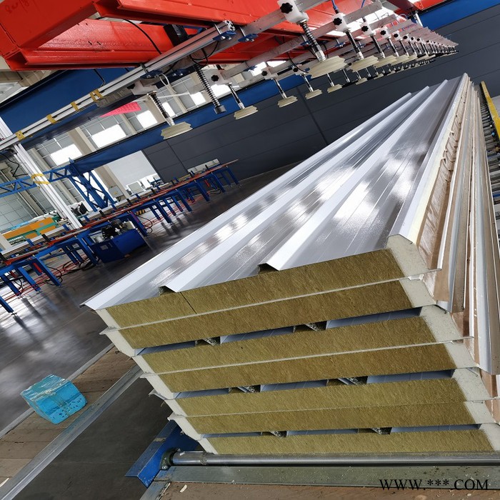 江苏恒海  聚氨酯封边屋面板 A级防火瓦楞板生产厂家 免费拿样 欢迎咨询图4