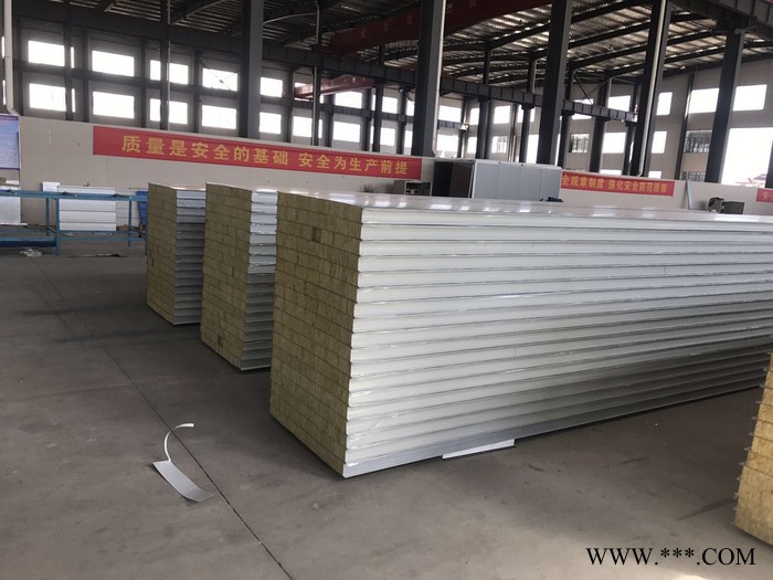 南通腾威 304不锈钢岩棉夹芯板 防火不锈钢彩钢板 950型屋面瓦楞板 138173 98076**彩钢板图3