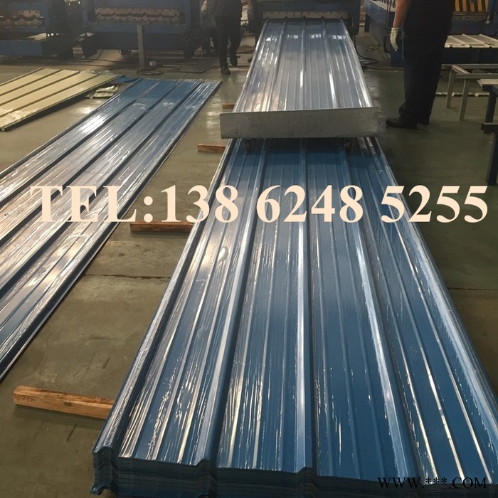 墙面彩钢板 YX25-250-1000彩钢瓦楞板 宝钢彩钢瓦加工138 6248 5255图4