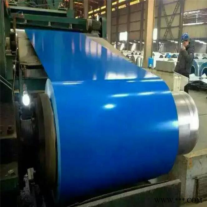 彩涂板 建筑彩钢瓦楞板定制 彩涂卷定制颜色 可分条开平覆膜图3