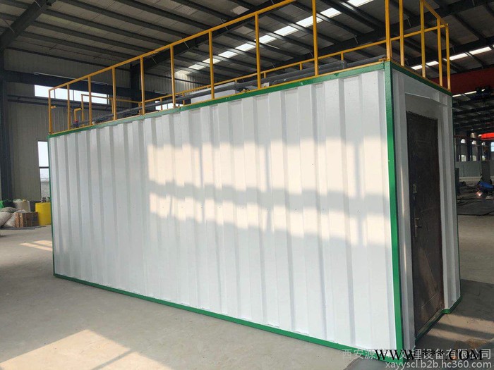 源洋牌集装箱瓦楞板一体化污水处理设备WSZ 集装箱一体化图5