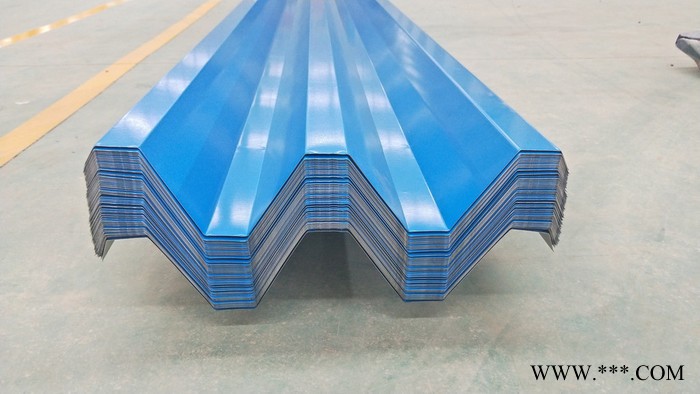 腾威彩钢彩钢瓦 单层彩钢压型板 666屋面角驰瓦楞板 防水屋面彩钢瓦 138173 98076彩钢瓦厂家图4