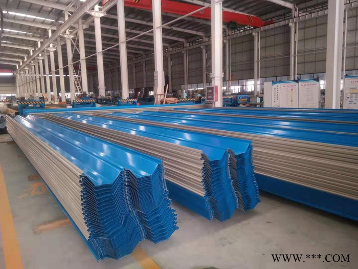 腾威彩钢彩钢瓦 单层彩钢压型板 666屋面角驰瓦楞板 防水屋面彩钢瓦 138173 98076彩钢瓦厂家图6