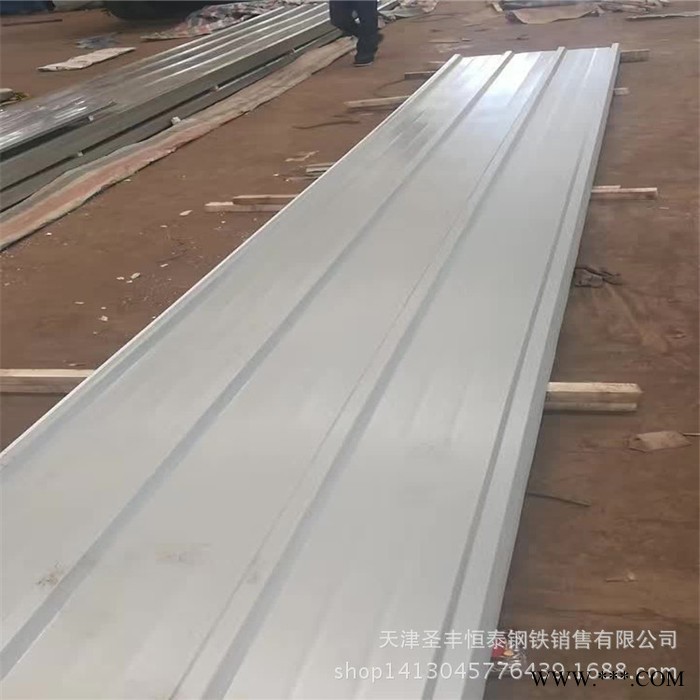 建筑彩钢板 屋面压型彩钢板 定制多种规格彩钢瓦楞板图2