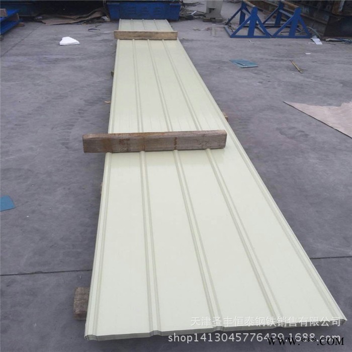 大量彩钢卷 隔热防雨彩钢瓦楞板 建筑彩钢板 规格颜色可定制图3